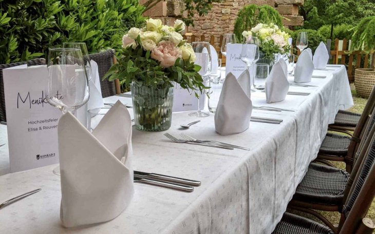 Bad Dürkheim Konrad2 Restaurant Klosterruine Limburg partyraum.d